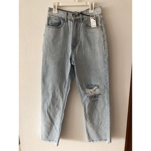 Windsor store high waisted cropped jeans